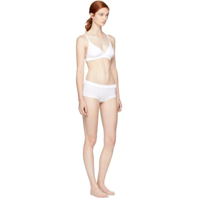 Shop Calvin Klein 205w39nyc White Concept Authentic Story Bra