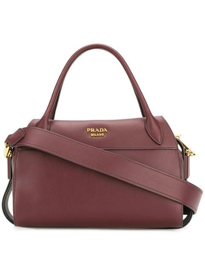 Shop Prada Bowling Tote Bag