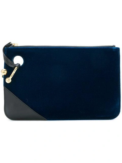 Shop Jw Anderson Piercing Detail Clutch