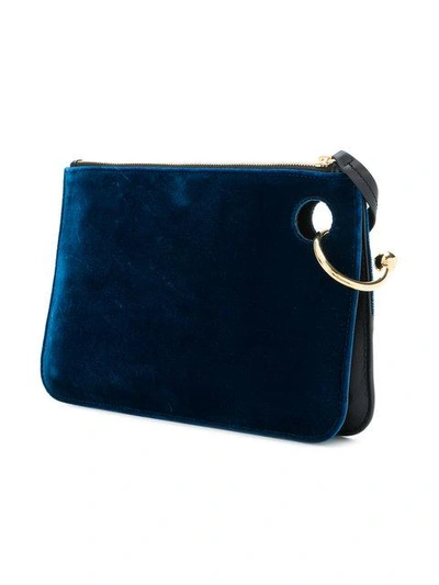 Shop Jw Anderson Piercing Detail Clutch