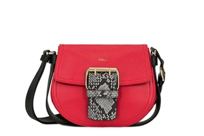 Shop Furla Hashtag S Bag In Red