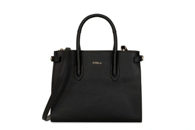 Shop Furla Pin S Bag In Black