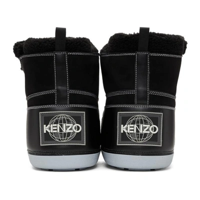 Shop Kenzo Black Nebraska Boots