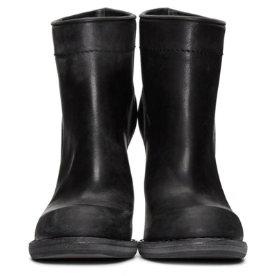 Shop Haider Ackermann Black Heeled Ankle Boots In 099 Black