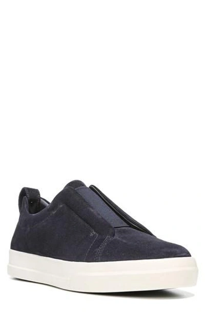 Shop Vince Conway Slip-on In Coastal Suede