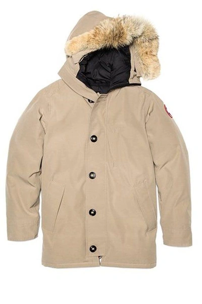 Shop Canada Goose Chateau Jacket In Beige
