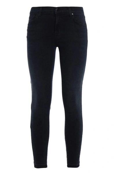 Shop J Brand Capri Jeans In Black