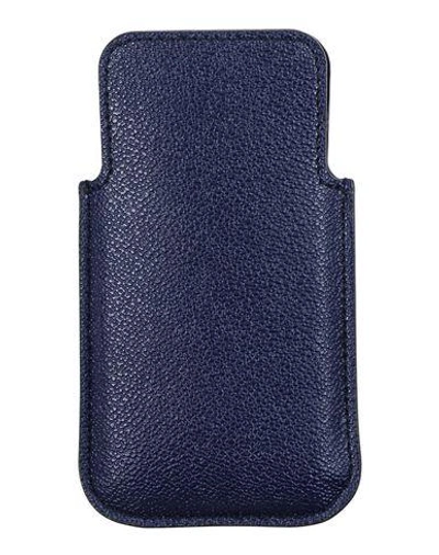 Shop Trussardi Iphone 5/5s/se Cover In Dark Blue