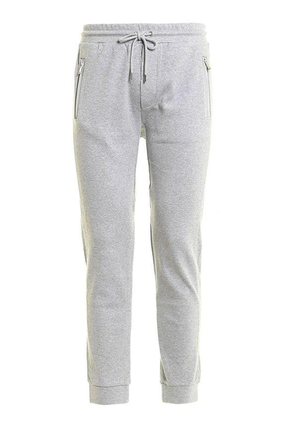 Shop Michael Michael Kors Jogging Trousers With Band In Grey