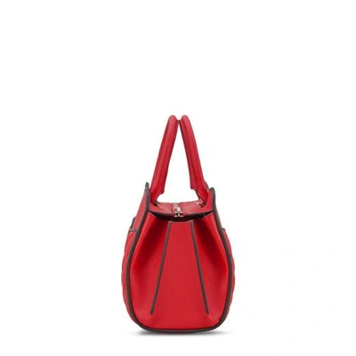 Shop Tod's Sella Bag Mini In Red/black