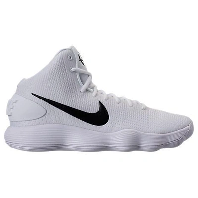 Shop Nike Men's React Hyperdunk 2017 Tb Basketball Shoes, White