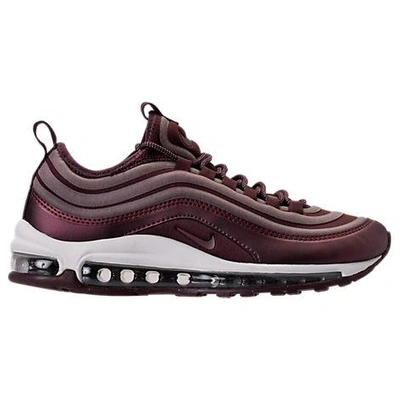 Shop Nike Women's Air Max 97 Ultra '17 Casual Shoes, Red