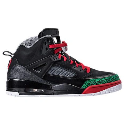 Shop Nike Men's Air Jordan Spizike Off-court Shoes, Black