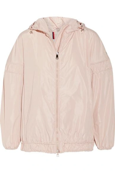 Shop Moncler Jarosse Hooded Shell Jacket In Pink