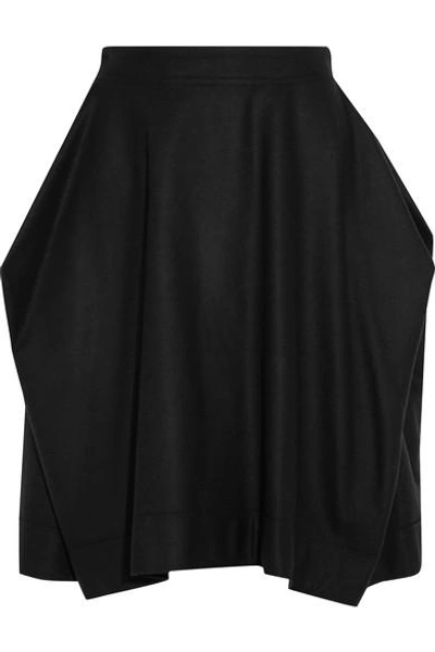 Shop Vivienne Westwood Anglomania Kite Wool-blend Skirt In Black
