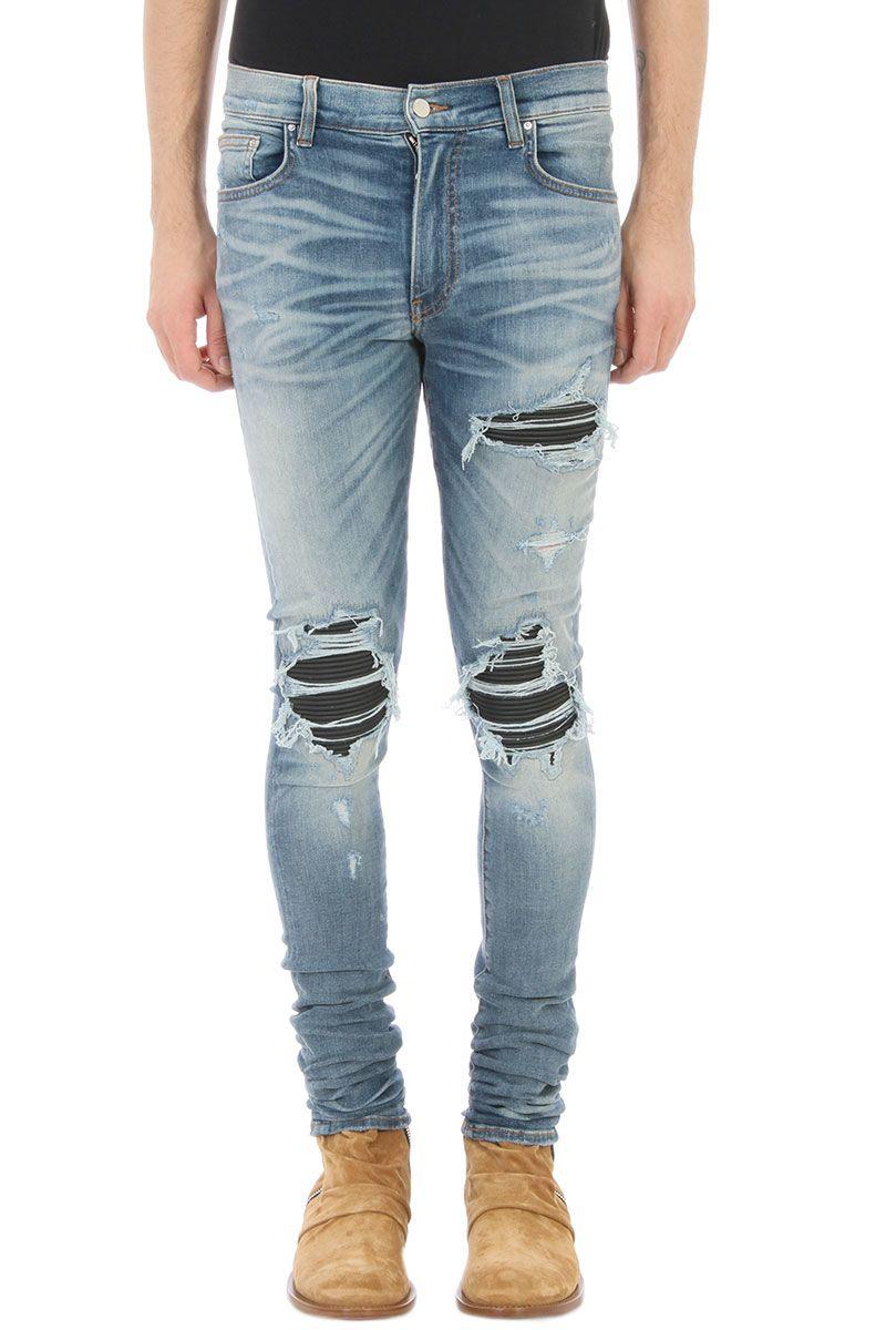 amiri blue jeans