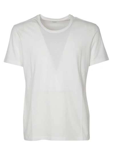 Shop Majestic T-shirt In Blanc