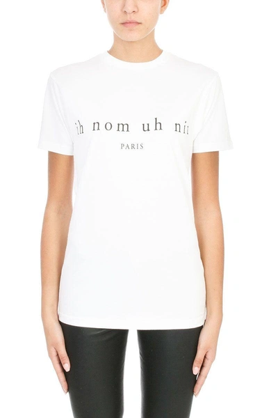 Shop Ih Nom Uh Nit Logo T- Shirt In White