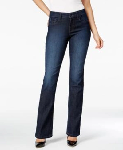 Shop Nydj Marilyn Tummy-control Straight-leg Jeans In Burbank
