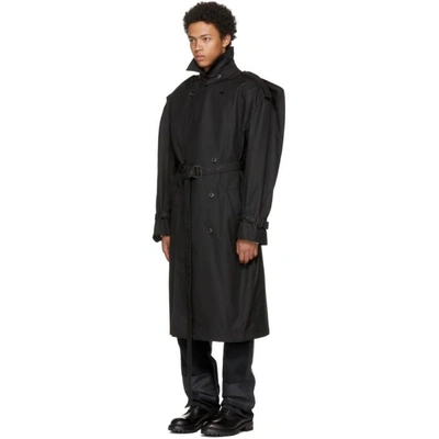 Shop Y/project Black Trench Coat