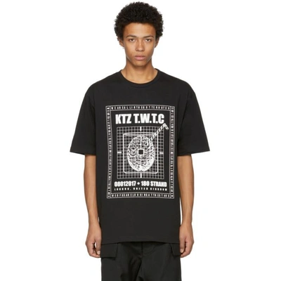 Shop Ktz Black Brainstorm T-shirt