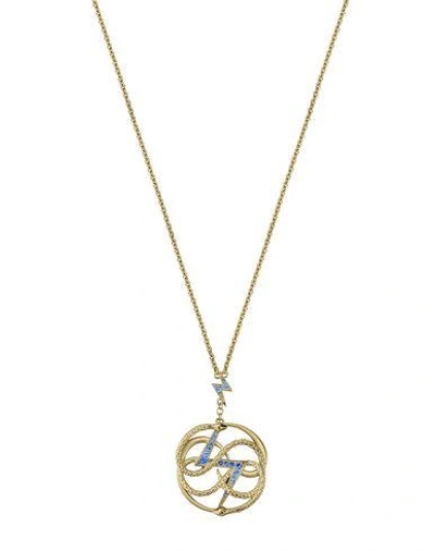 Shop Just Cavalli Necklaces In Gold