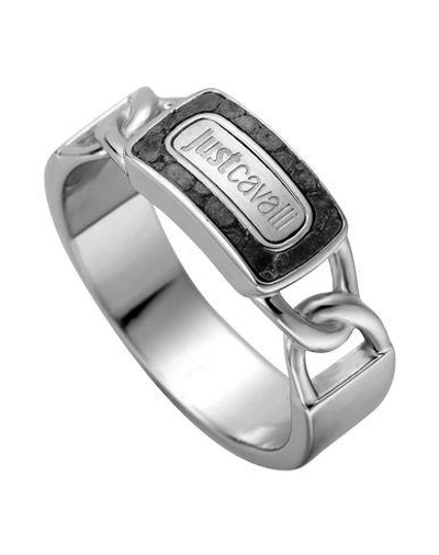 Shop Just Cavalli Ring In Silver