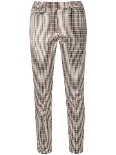 Shop Dondup Cropped Fitted Trousers
