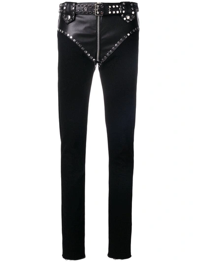 Shop Alyx Western Leather Insert Trousers