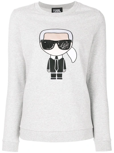 Shop Karl Lagerfeld Ikonik Sunglasses Sweatshirt