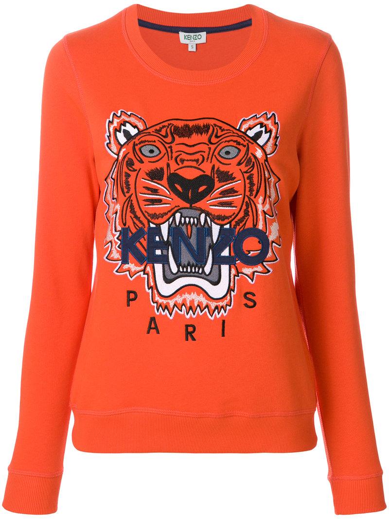 kenzo sweatshirt orange