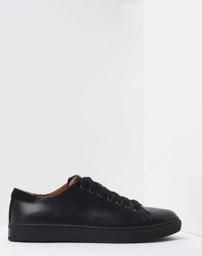 Shop Polo Ralph Lauren Sneakers In Black