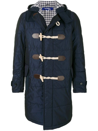 Shop Junya Watanabe Hooded Duffle Coat