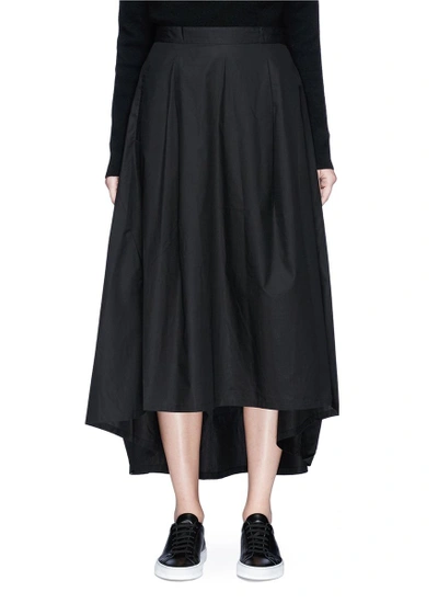 Y-3 High Low Poplin Skirt | ModeSens