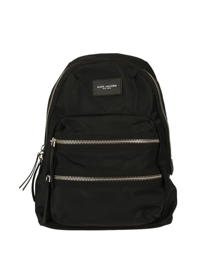 Shop Marc Jacobs Biker Backpack In Black