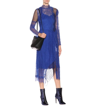 Shop 3.1 Phillip Lim / フィリップ リム Lace Patchwork Dress In Electric Llue
