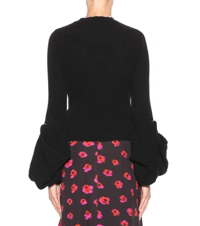 Shop Altuzarra Salome Wool-blend Sweater In Black