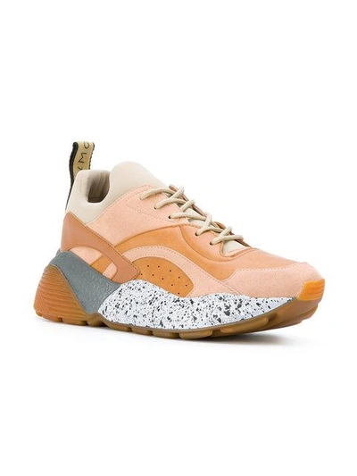 Shop Stella Mccartney Eclypse Sneakers - Brown