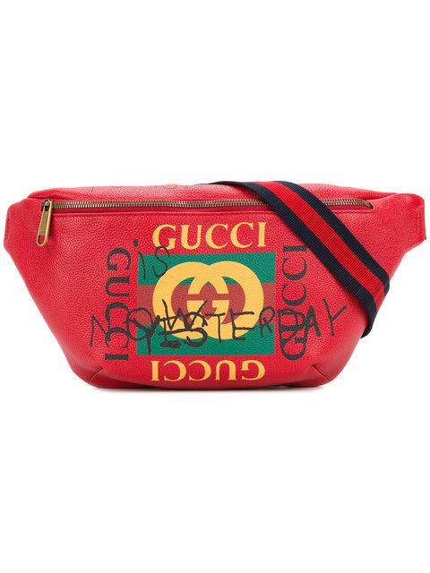 Gucci Tomorrow Belt Bag In Red | ModeSens