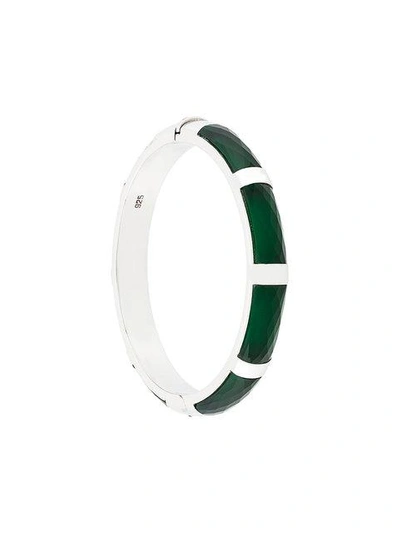 Shop Monan Cuff Bracelet In Green