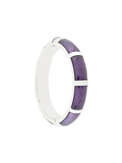Shop Monan Cuff Bracelet In Purple