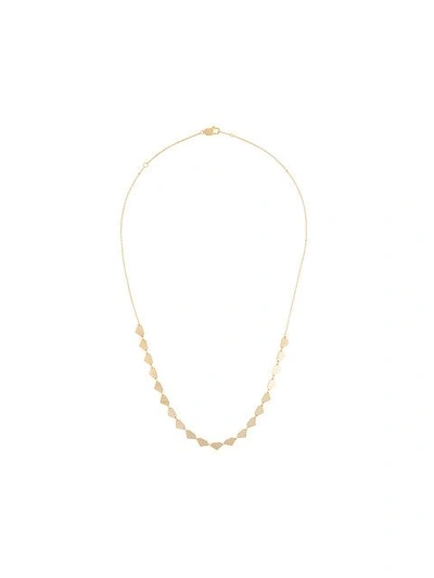 Shop Mehem Geometric Necklace In Metallic