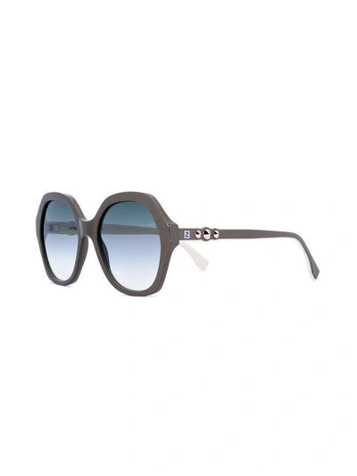 Shop Fendi Havana Sunglasses