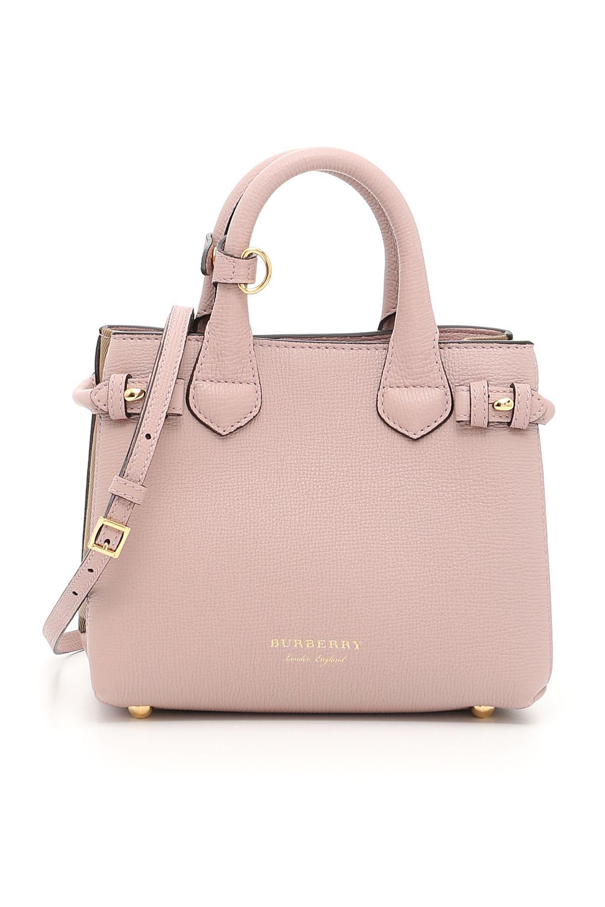 Burberry Baby Banner Bag In Pale Orchidrosa | ModeSens