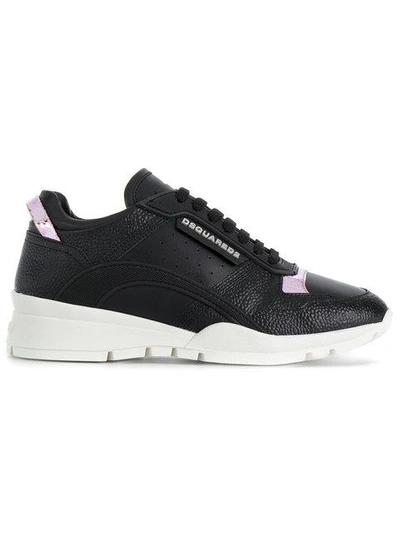 Shop Dsquared2 551 Sneakers In Black