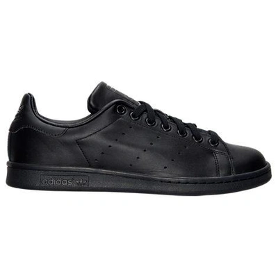 Shop Adidas Originals Men's Originals Stan Smith Casual Shoes, Black