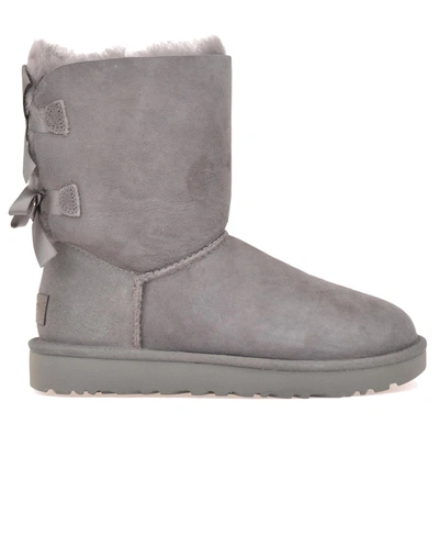 Shop Ugg Bailey Bow Ii In Grey