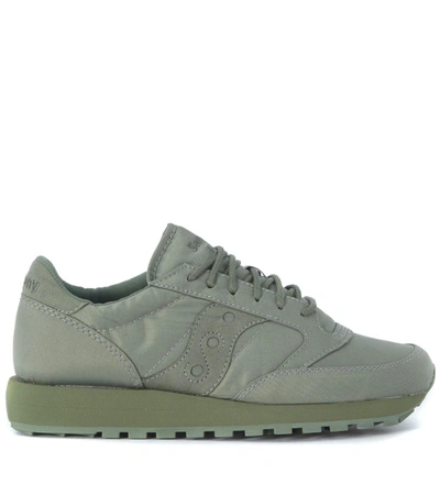 Shop Saucony Jazz Sage Green Sneaker In Verde