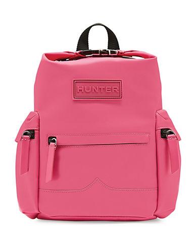 hunter rubberized backpack