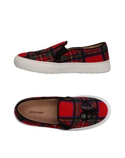 Shop Markus Lupfer Sneakers In Red